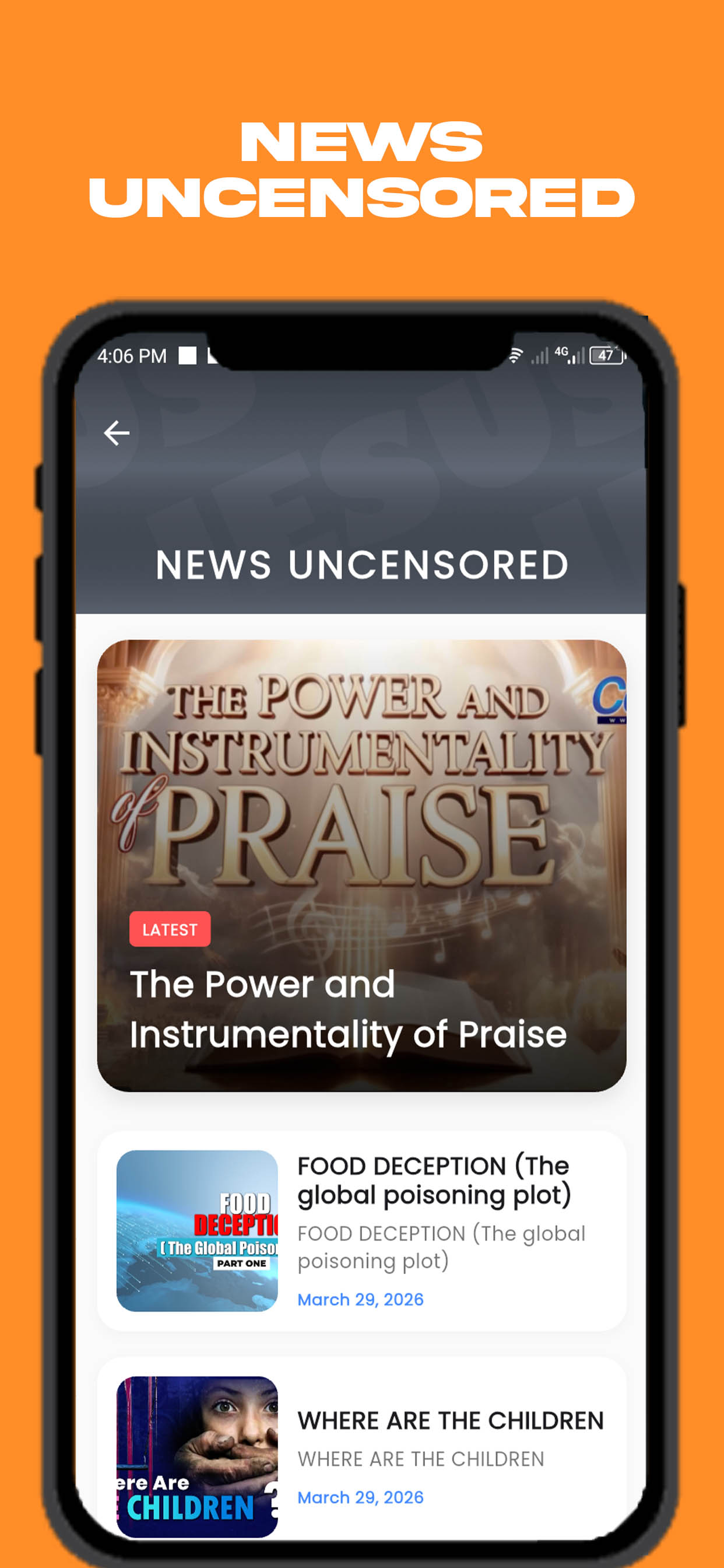 CECT App Screen